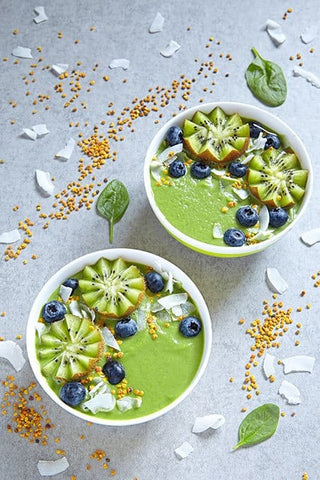Green Coconut Bee Pollen Smoothie
